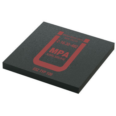 Load-bearing anti-vibration pad - 100 - ESZ Wilfried Becker GmbH - elastomeric / for construction