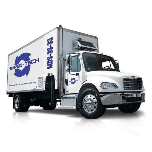 Heavy-duty truck - MDS-3S-33 - Shred-tech