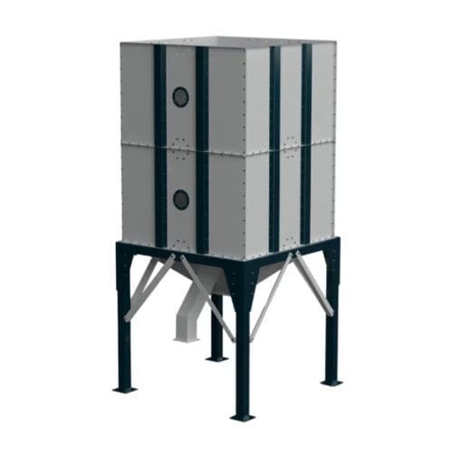 Flat bottom silo - SRD Machine Agriculture and Construction Industry Trade Limited Company - cement / for grain / for the food industry