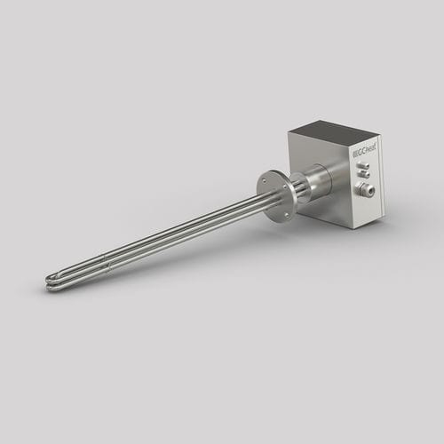 Tubular heating element - GC-flange EX - GC-heat Gebhard GmbH & Co. KG - plate / industrial