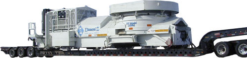 Primary shredding machine - SWG1600 - Diamond Z - double shaft / for waste / mobile