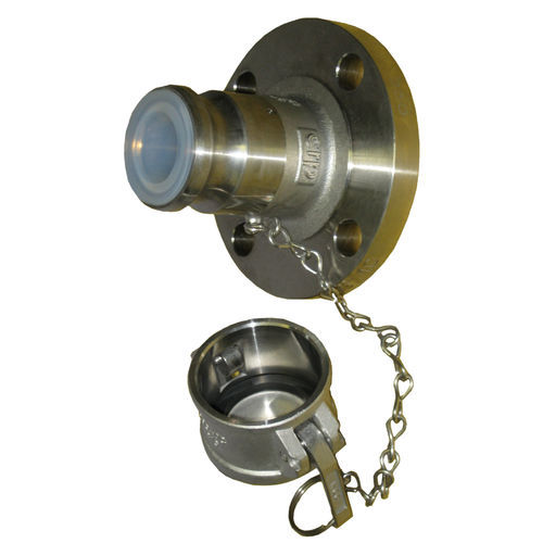 Pipe hydraulic adapter - Corrosion Resistant Products Ltd. - for vacuum / flange / PFA