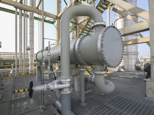 Shell and tube heat exchanger - Cukurova Muhendislik Elektrik Elektronik Mak. San.ve tic. A.S. - stainless steel / aluminum / ASME