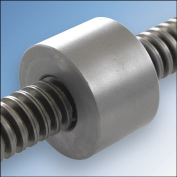 Trapezoidal lead screw nut - KSM - FLI - France Linéaire Industrie - cylindrical / steel