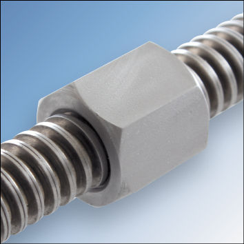 Hexagonal nut - SKM - FLI - France Linéaire Industrie - trapezoidal lead screw / steel