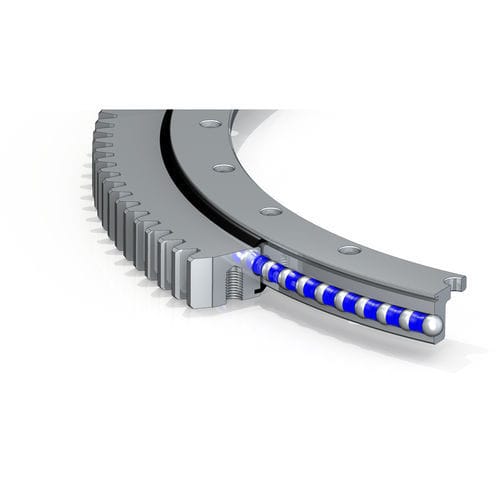 4-point contact ball bearing slewing ring - SS 1B20 L - Reel Makina - without teeth / single-row / for heavy loads