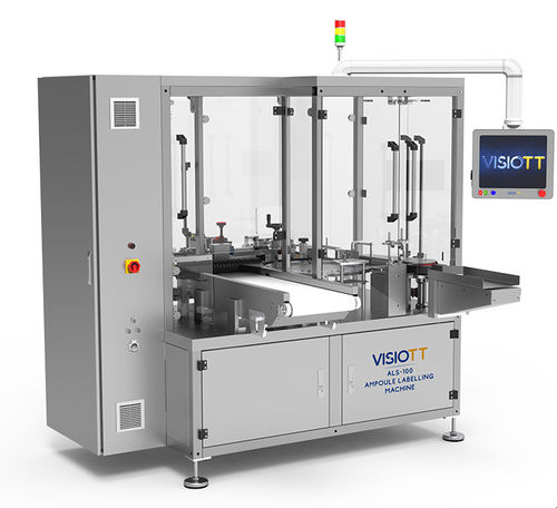 Automatic labelling machine - AL-100 - VISIOTT Teknoloji San. Ve Tic. Ltd. Sti. - high-speed