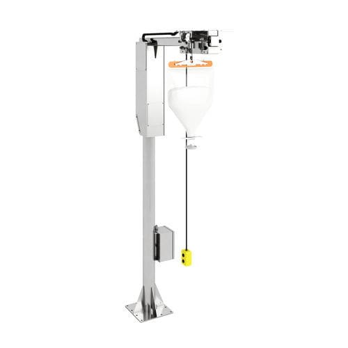 Pillar jib crane - Rheo Engineering LLC - electric / with hoist