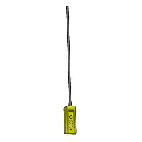 Cable remote control - Wiese Europe BV - with buttons / industrial / for loads