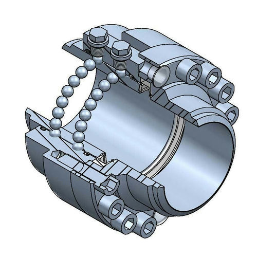 Oil rotary union - 3-2ST - Wiese Europe BV - for gas / multi-passage / for the food industry