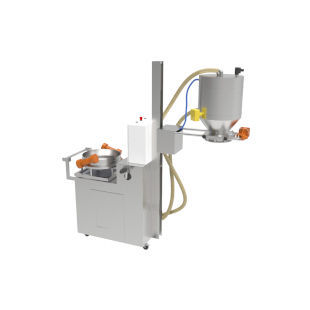 Aspiration pneumatic conveying system - TP series - Powder DS - mobile / powder / transport