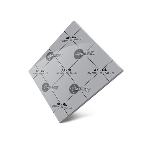 Glass gasket sheet - AF-GL® - GAMBIT LUBAWKA Sp. z o.o. - rubber / NBR / aramid