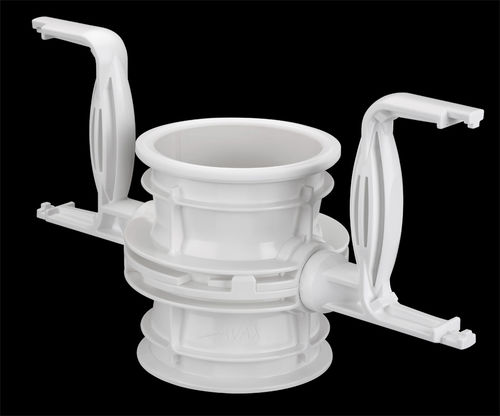 Butterfly valve - AVAX - Andocksysteme G. Untch GmbH - manual / clamp / process