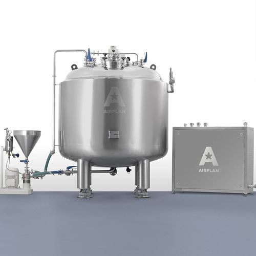 Continuous reactor - Airplan SA - process / for the pharmaceutical industry / heating