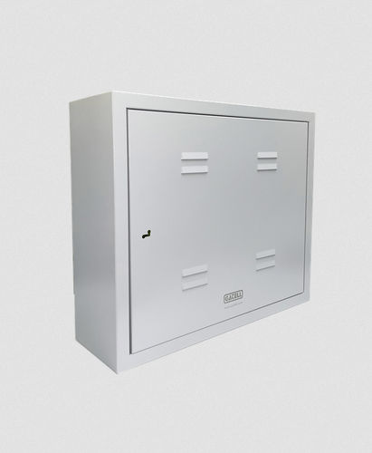 Wall-mount housing - Baterias Gatell S.A - rectangular / sheet steel / stainless steel