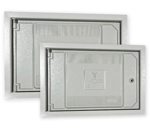 Aluminium door - Baterias Gatell S.A - indoor / custom