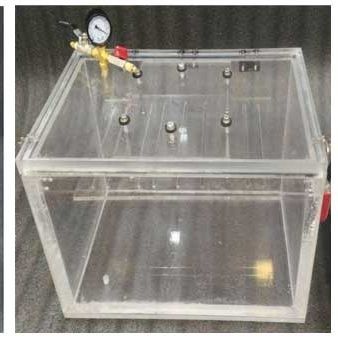 Degassing vacuum chamber - BHFGCB121212 - Burhani Engineering Technology - acrylic