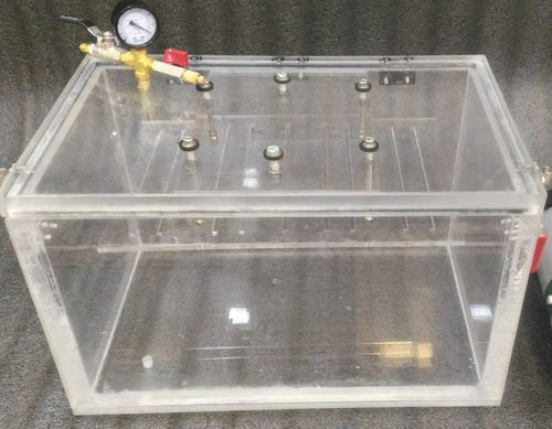 Acrylic vacuum chamber - BHFGCB121212 - Burhani Engineering Technology