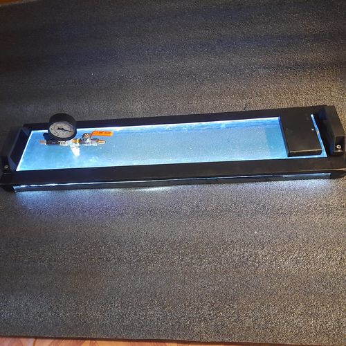 Vacuum leak tester - BHFFBC160815 - Burhani Engineering Technology - weld seam / bubble / flat