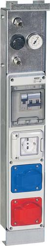 Equipped electrical enclosure - ACTIWORK - control / wall-mounted / metal