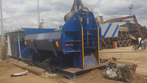 Metal baler - GRIFONE 66 - ECOTECNICA EUROPE S.r.l. - for scrap metal / for vehicles / for car