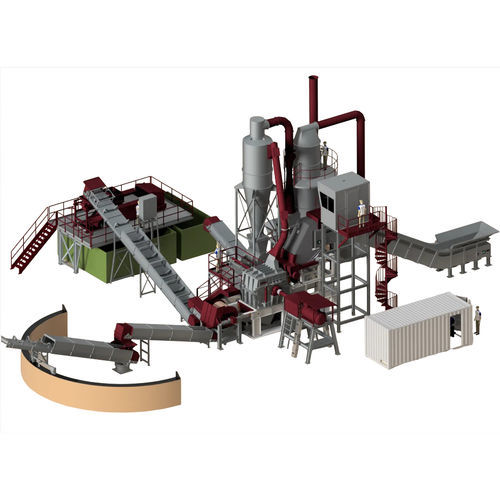 Waste mill - FR 1212 - Parfer Siti srl - rotor / horizontal / compact