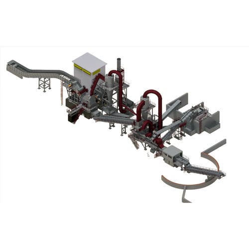 Waste mill - FR 3030 - Parfer Siti srl - hammer / horizontal / high-performance