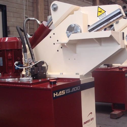 Hydraulic shear - HAS 15,400 - Parfer Siti srl - for scrap metal / alligator