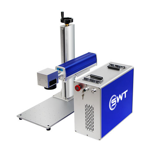 Pulsed fiber laser marking machine - DB-01 50w - Wuhan SWT Laser Technology - metal / for aluminum / stone