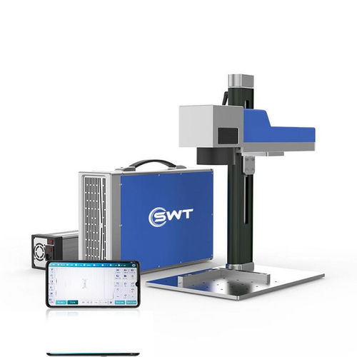 Fiber laser marking machine - DB-01 100w - Wuhan SWT Laser Technology - indent / metal / plastic