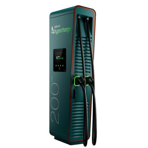 Electric vehicle charging station - HYC200 - HYPERCHARGER - DC / floor-mounted / 1 charging cable