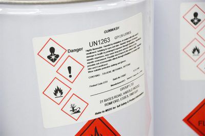Thermal transfer label - DB Groupe - printed / safety / VOID