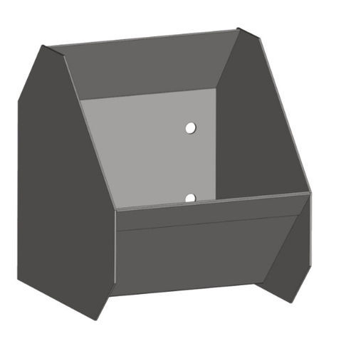 Cement elevator bucket - MEXGOS Sp. z o.o. - steel / stainless steel / for heavy loads
