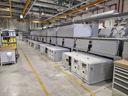 Horizontal inline sputtering machine - Singulus Sputter I - Avancis