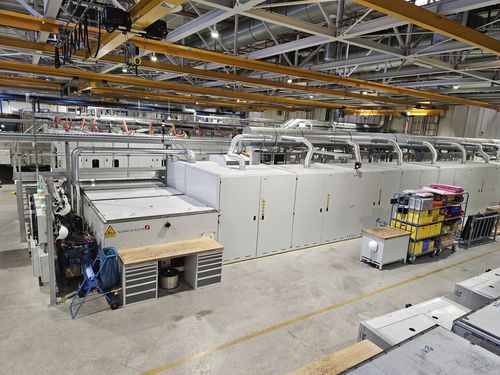 In-line sputtering machine - Singulus Sputter II - Avancis