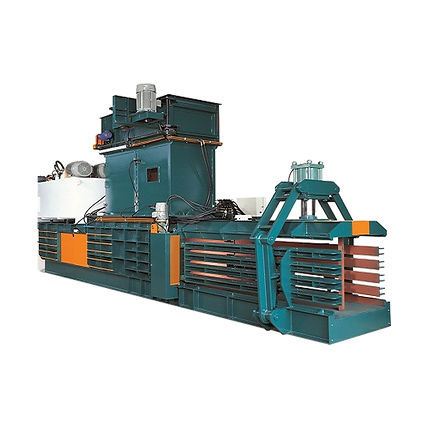 Waste baling press - GB-1111F - GBaler USA - horizontal / top-loading / single-chamber