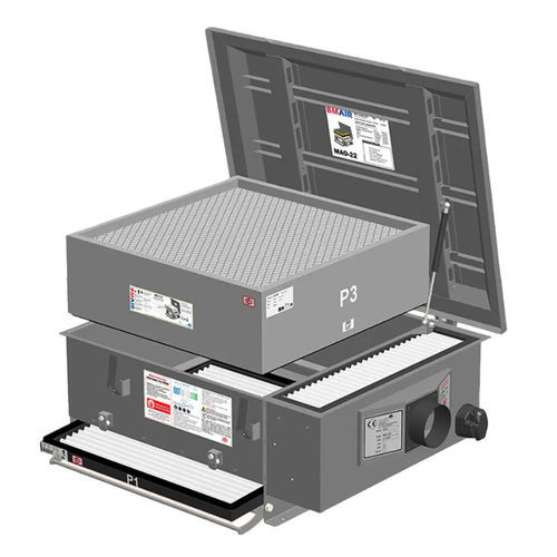 Particulate filtration system - MAO-22 series - BMAir International BV - activated carbon / air / for process air