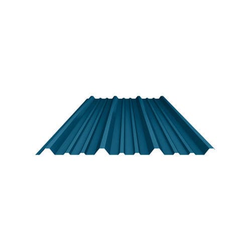 Embossed sheet metal - PBR  - Star Building Systems - metal / for roof / for wall