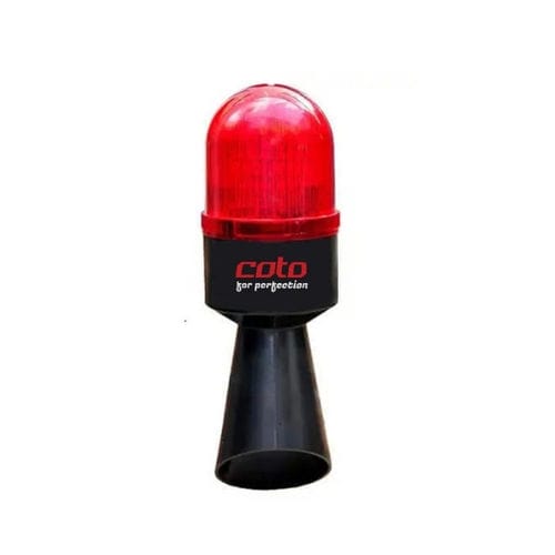 Wall-mount warning horn - coto - with signal light / IP65 / IP54