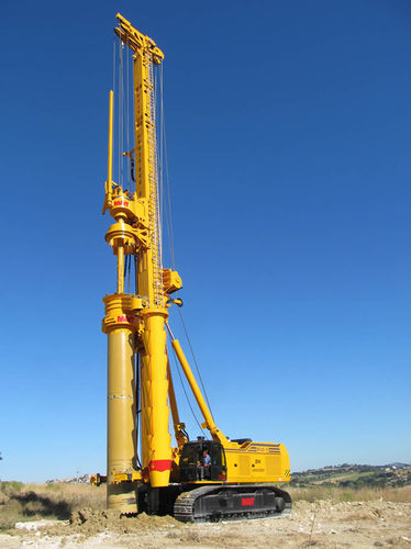 Continuous flight auger (CFA) drilling rig - HR 420-800 - MAIT S.p.A. - geotechnical / piling / crawler