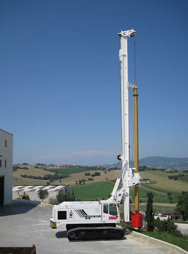 Continuous flight auger (CFA) drilling rig - HR 180 - MAIT S.p.A. - geotechnical / piling / diaphragm wall