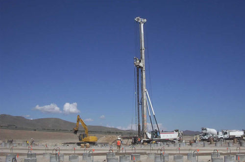 Continuous flight auger (CFA) drilling rig - HR 300-570 CFA - MAIT S.p.A. - diaphragm wall / deep / rotary