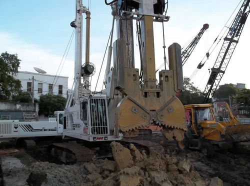 Continuous flight auger (CFA) drilling rig - HR 180 DW - MAIT S.p.A. - diaphragm wall / rotary / telescopic