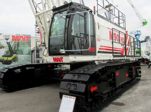 Crawler crane - M90 HD - MAIT S.p.A. - lattice / for construction / hydraulic