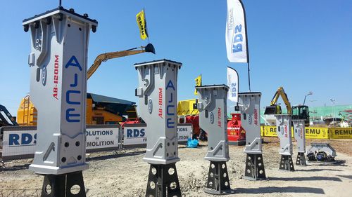 Hydraulic rock breaker - AB series - AJCE EUROPE