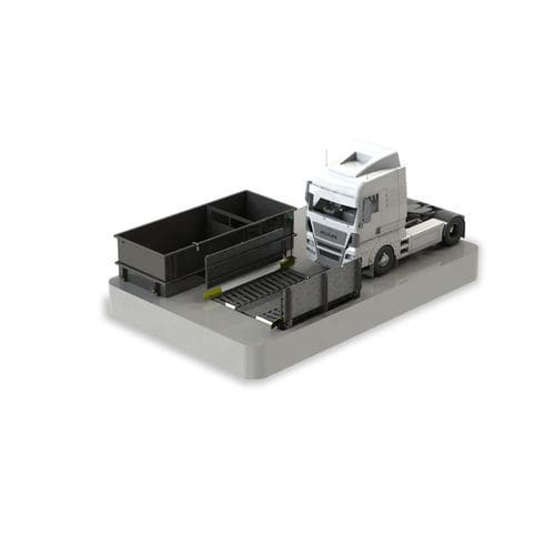 Truck wheel washer - SPRAYSTREAM - drive-through vehicle