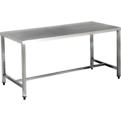 Stainless steel working table - Schweyer