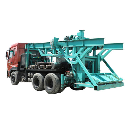 Reverse circulation drilling rig - 8 Automobile - Shandong Hengwang Group Co., Ltd. - multifunction / blasthole / deep
