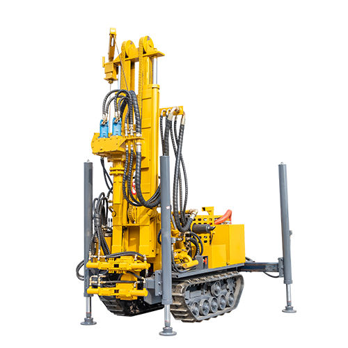 Water well drilling rig - HQZ160L - Shandong Hengwang Group Co., Ltd. - rotary / hydraulic / pneumatic