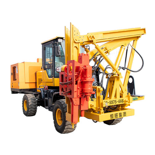Hydraulic pile driver - HWH940ZQ - Shandong Hengwang Group Co., Ltd.